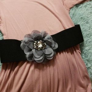Crystal Fabric Belt